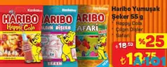 HARİBO YUMUŞAK ŞEKER 55 G